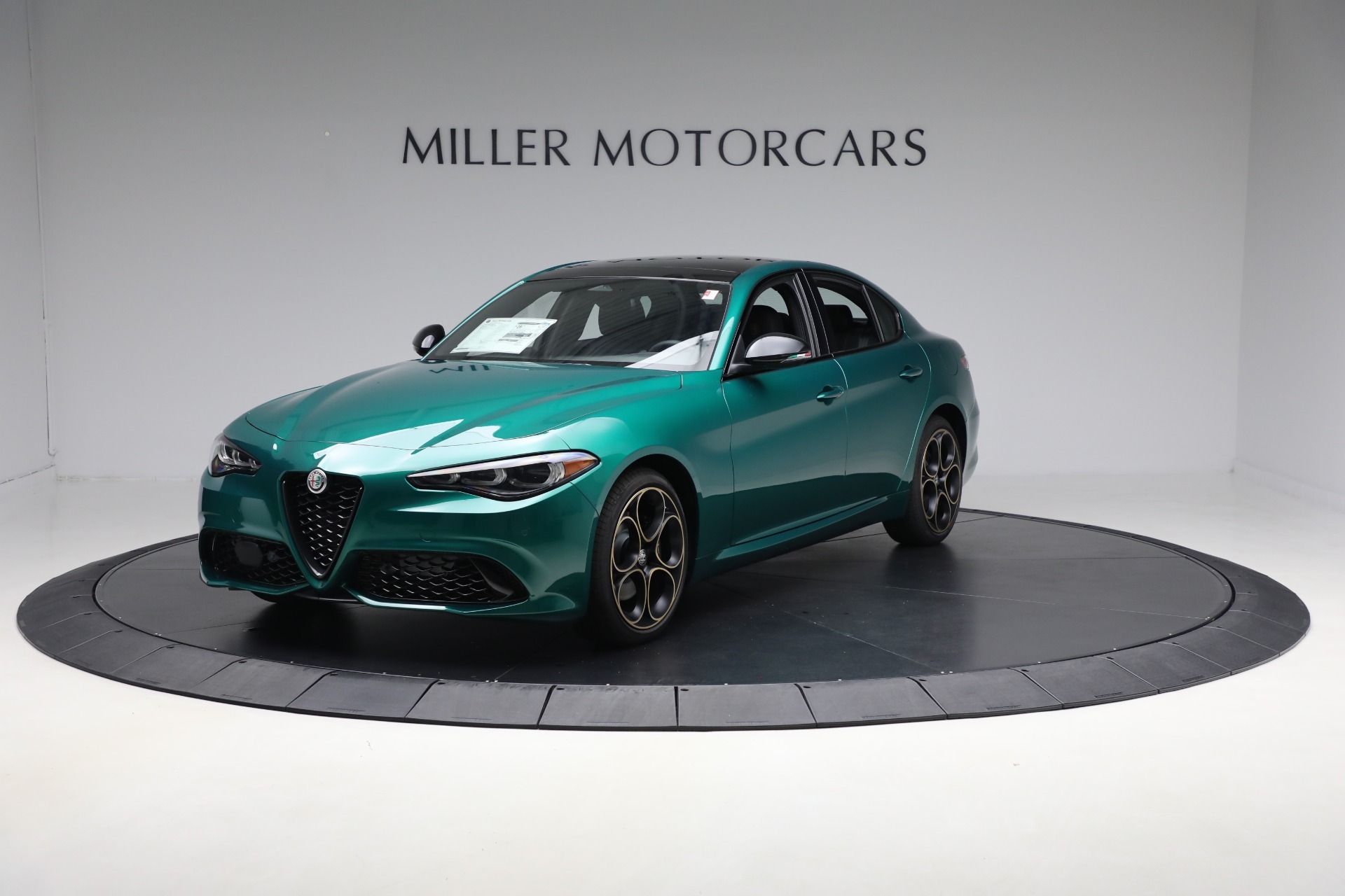 New 2025 Alfa Romeo Giulia Intensa for sale $50,568 at Miller Motorcars Aston Martin in Greenwich CT 06830 1