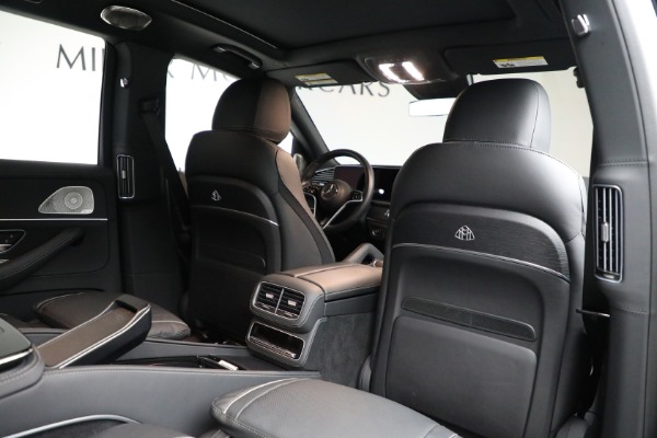 Used 2024 Mercedes-Benz Maybach GLS 600 4MATIC for sale Sold at Miller Motorcars Aston Martin in Greenwich CT 06830 25