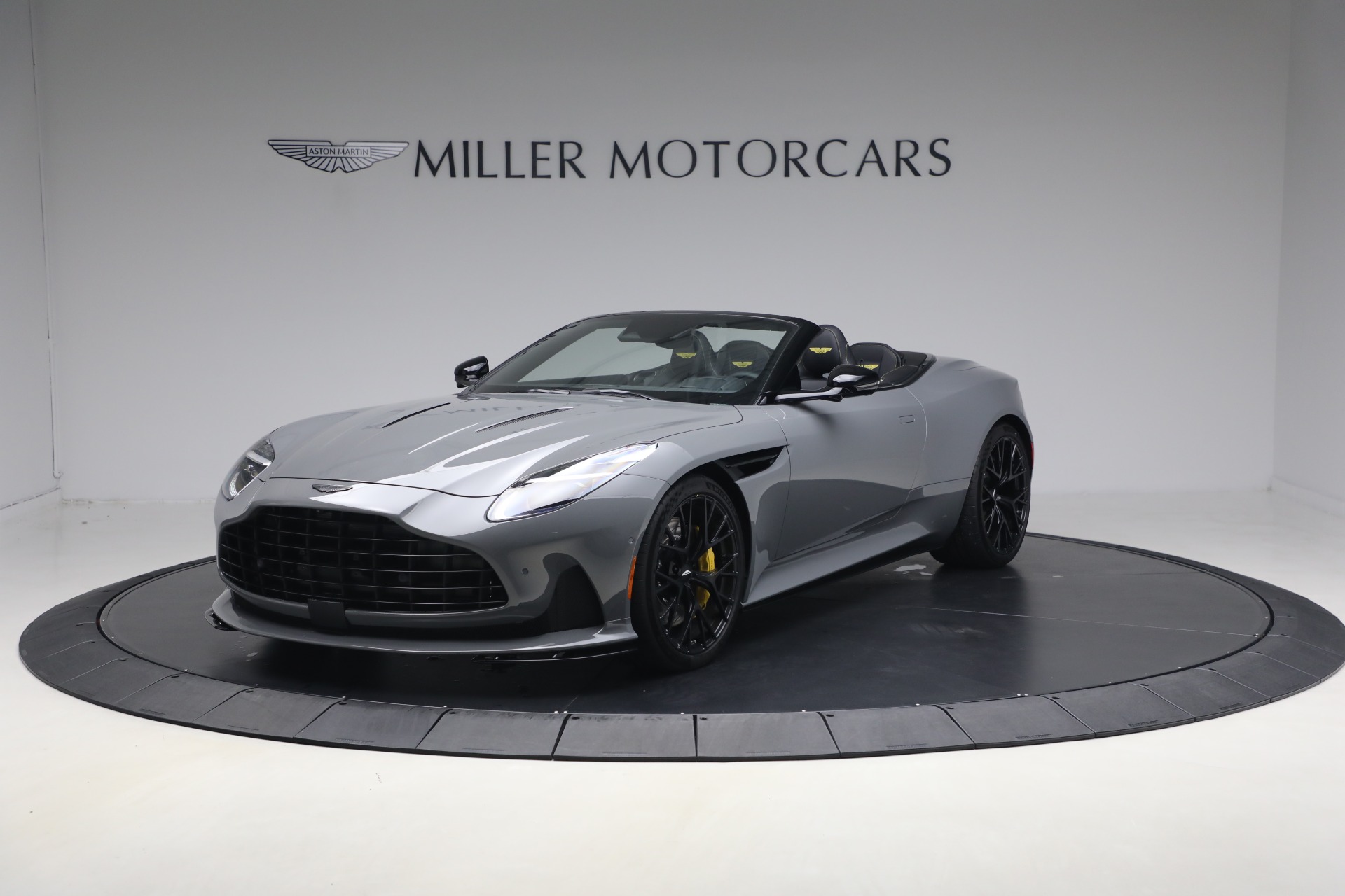 New 2026 Aston Martin DB12 Volante for sale $351,600 at Miller Motorcars Aston Martin in Greenwich CT 06830 1