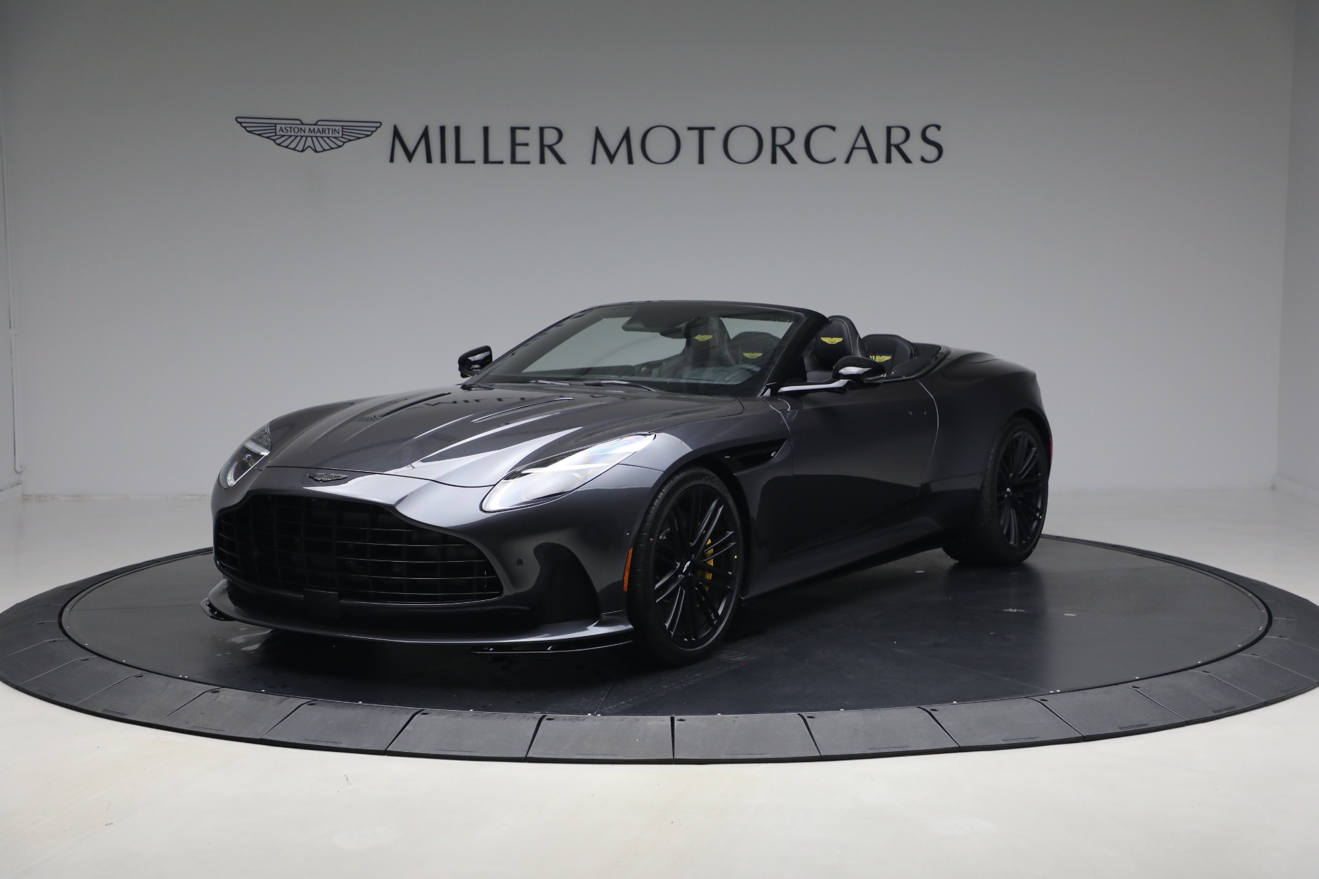 New 2026 Aston Martin DB12 Volante for sale $366,800 at Miller Motorcars Aston Martin in Greenwich CT 06830 1