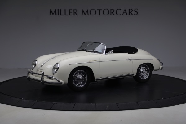 Used 1957 Porsche 356 Speedster 1600 Super for sale $434,900 at Miller Motorcars Aston Martin in Greenwich CT 06830 2