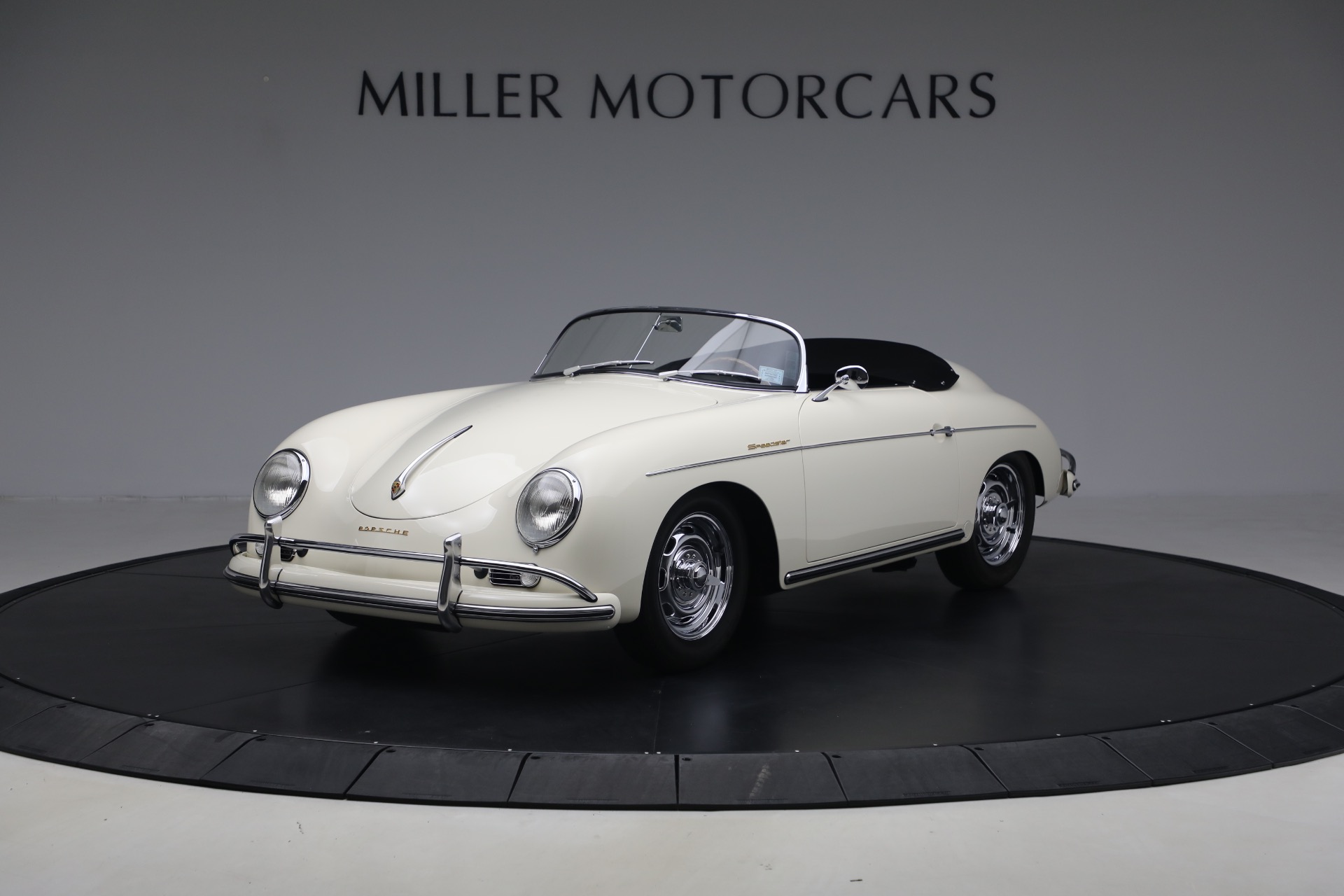 Used 1957 Porsche 356 Speedster 1600 Super for sale $434,900 at Miller Motorcars Aston Martin in Greenwich CT 06830 1