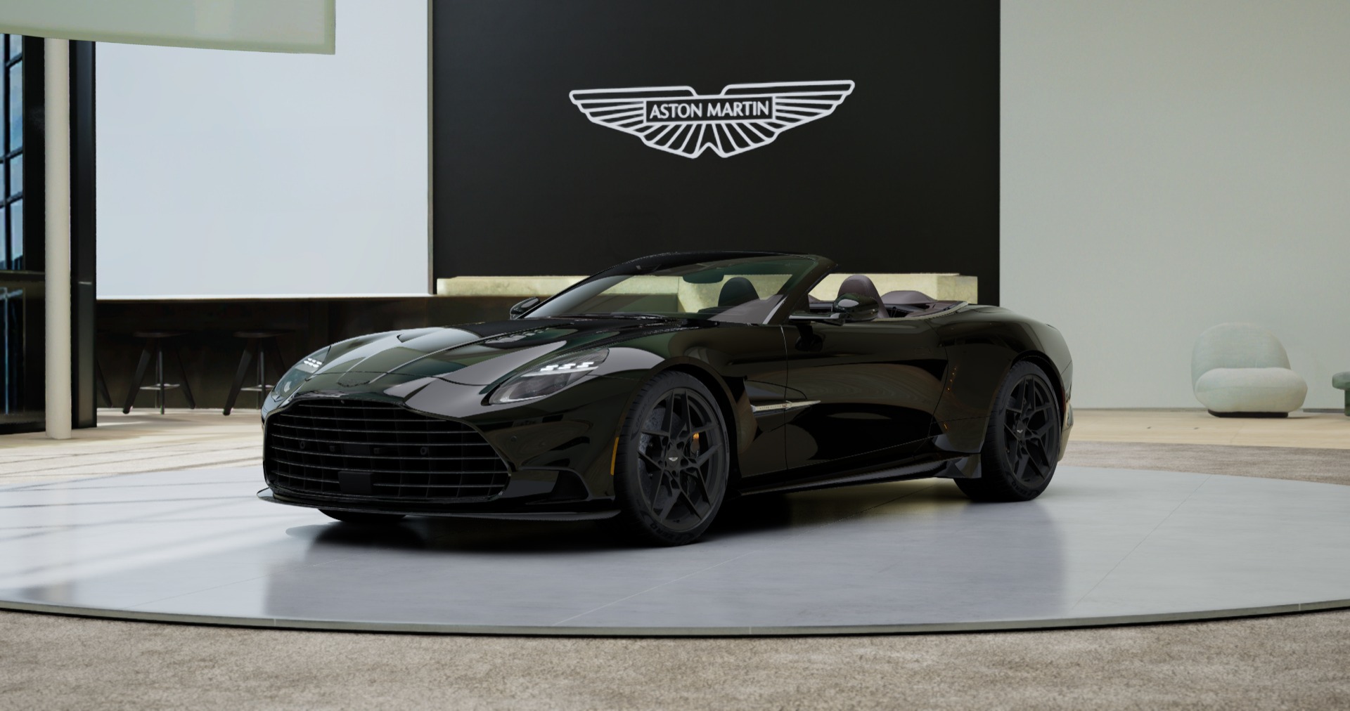 New 2026 Aston Martin Vanquish Volante for sale $559,600 at Miller Motorcars Aston Martin in Greenwich CT 06830 1