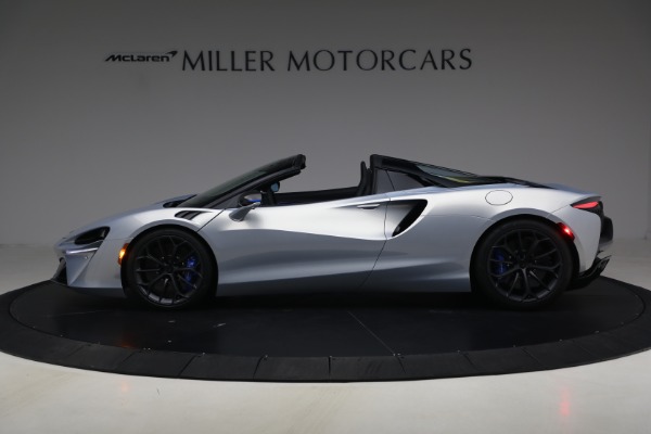 New 2026 McLaren Artura Spider Performance for sale $345,150 at Miller Motorcars Aston Martin in Greenwich CT 06830 3