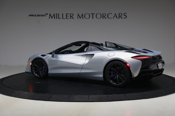 New 2026 McLaren Artura Spider Performance for sale $345,150 at Miller Motorcars Aston Martin in Greenwich CT 06830 4
