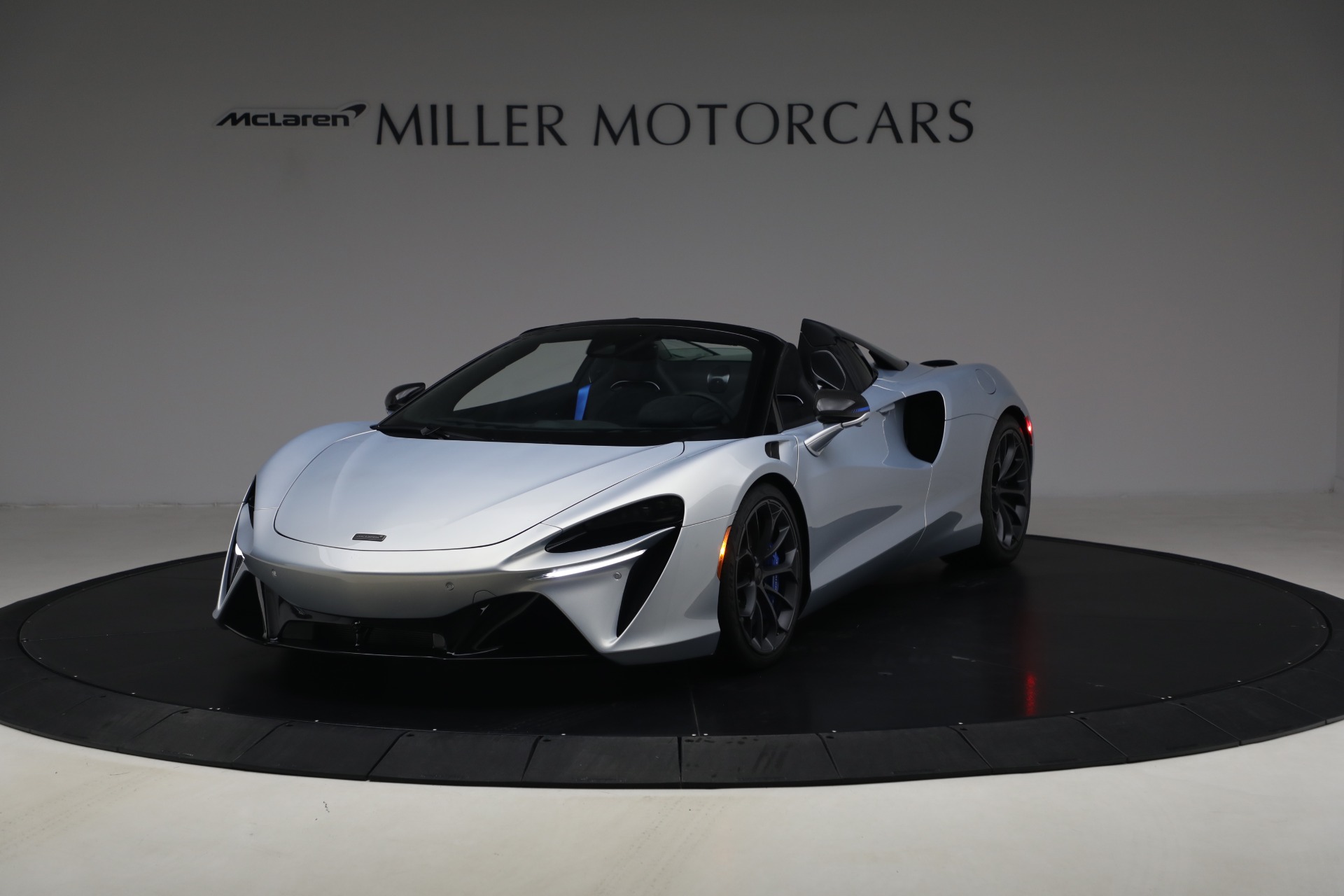 New 2026 McLaren Artura Spider Performance for sale $345,150 at Miller Motorcars Aston Martin in Greenwich CT 06830 1