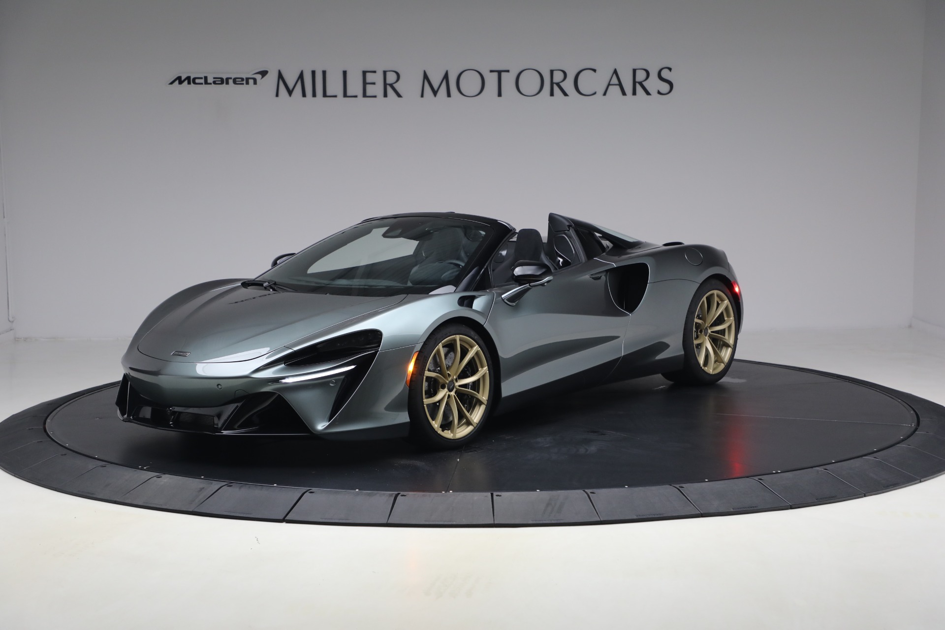 New 2026 McLaren Artura Spider Performance for sale $337,300 at Miller Motorcars Aston Martin in Greenwich CT 06830 1