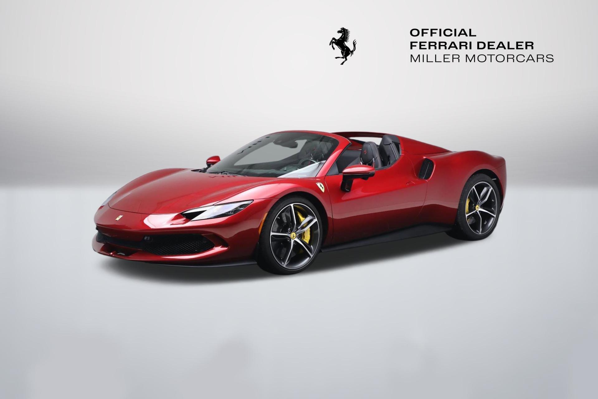 Used 2025 Ferrari 296 GTS for sale $449,900 at Miller Motorcars Aston Martin in Greenwich CT 06830 1