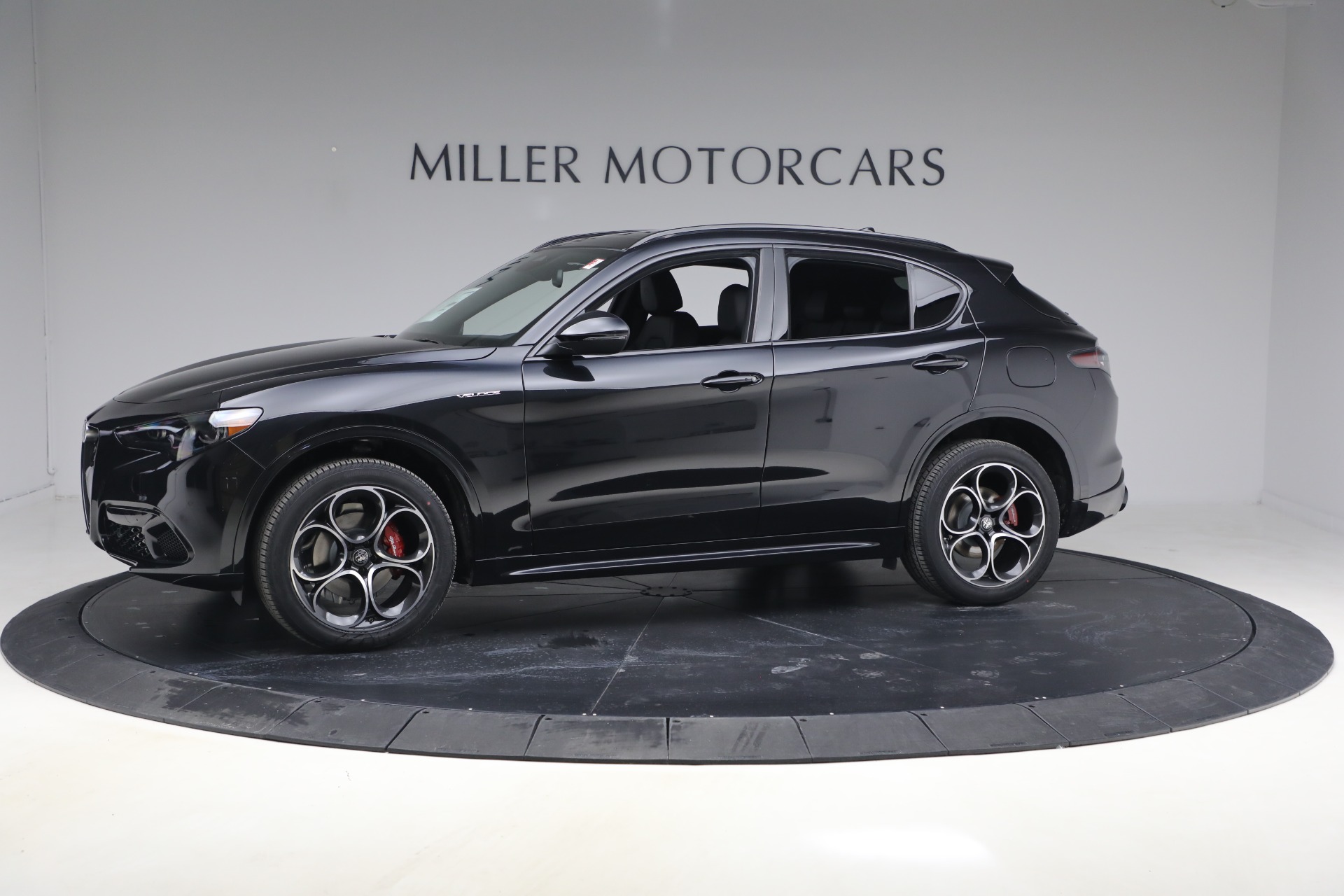 New 2026 Alfa Romeo Stelvio Veloce for sale $61,465 at Miller Motorcars Aston Martin in Greenwich CT 06830 1