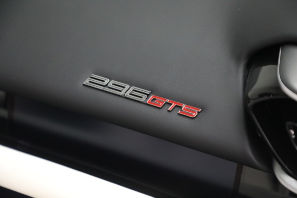 Used 2025 Ferrari 296 GTS for sale $449,900 at Miller Motorcars Aston Martin in Greenwich CT 06830 24