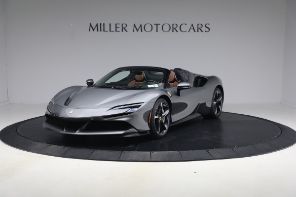 Used 2024 Ferrari SF90 Spider for sale $559,900 at Miller Motorcars Aston Martin in Greenwich CT 06830 1