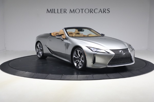Used 2021 Lexus LC 500 Convertible for sale $99,900 at Miller Motorcars Aston Martin in Greenwich CT 06830 11
