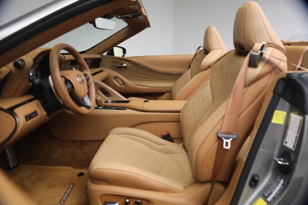 Used 2021 Lexus LC 500 Convertible for sale $99,900 at Miller Motorcars Aston Martin in Greenwich CT 06830 13