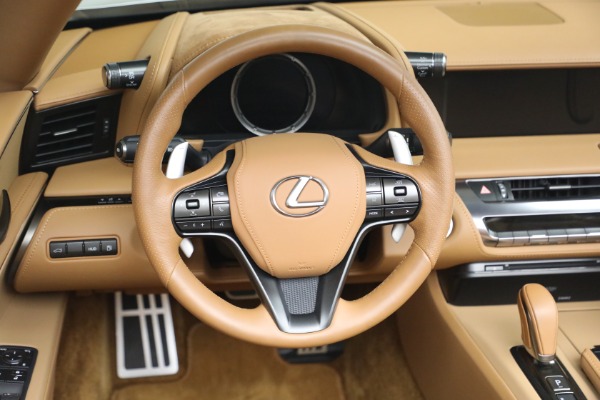Used 2021 Lexus LC 500 Convertible for sale $99,900 at Miller Motorcars Aston Martin in Greenwich CT 06830 17