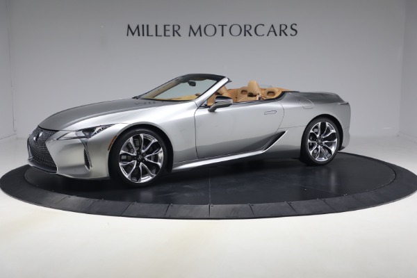 Used 2021 Lexus LC 500 Convertible for sale $99,900 at Miller Motorcars Aston Martin in Greenwich CT 06830 2