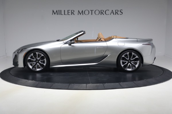 Used 2021 Lexus LC 500 Convertible for sale $99,900 at Miller Motorcars Aston Martin in Greenwich CT 06830 3