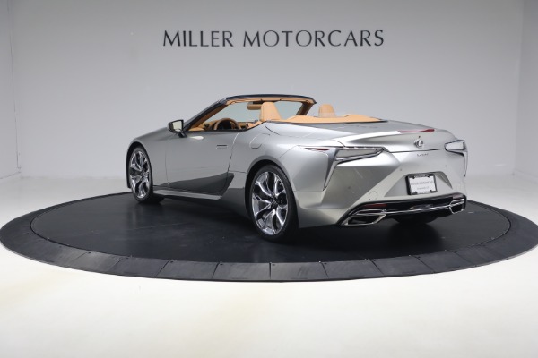 Used 2021 Lexus LC 500 Convertible for sale $99,900 at Miller Motorcars Aston Martin in Greenwich CT 06830 5