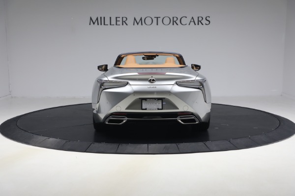 Used 2021 Lexus LC 500 Convertible for sale $99,900 at Miller Motorcars Aston Martin in Greenwich CT 06830 6