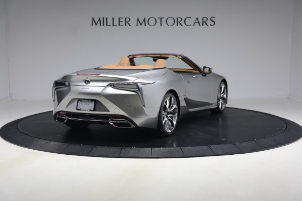 Used 2021 Lexus LC 500 Convertible for sale $99,900 at Miller Motorcars Aston Martin in Greenwich CT 06830 7
