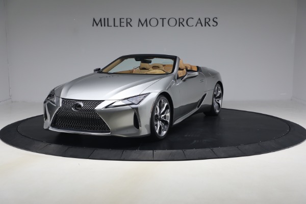 Used 2021 Lexus LC 500 Convertible for sale $99,900 at Miller Motorcars Aston Martin in Greenwich CT 06830 1