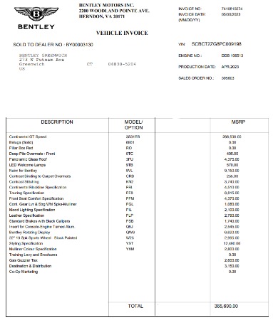 Used 2023 Bentley Continental GT Speed for sale $225,900 at Miller Motorcars Aston Martin in Greenwich CT 06830 25