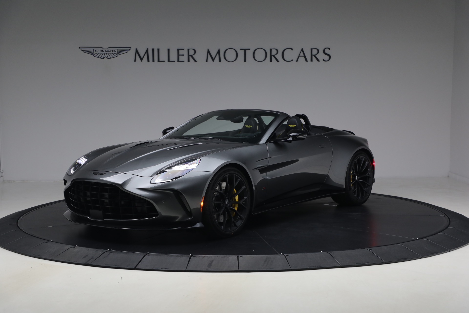 New 2026 Aston Martin Vantage S Roadster for sale $256,400 at Miller Motorcars Aston Martin in Greenwich CT 06830 1