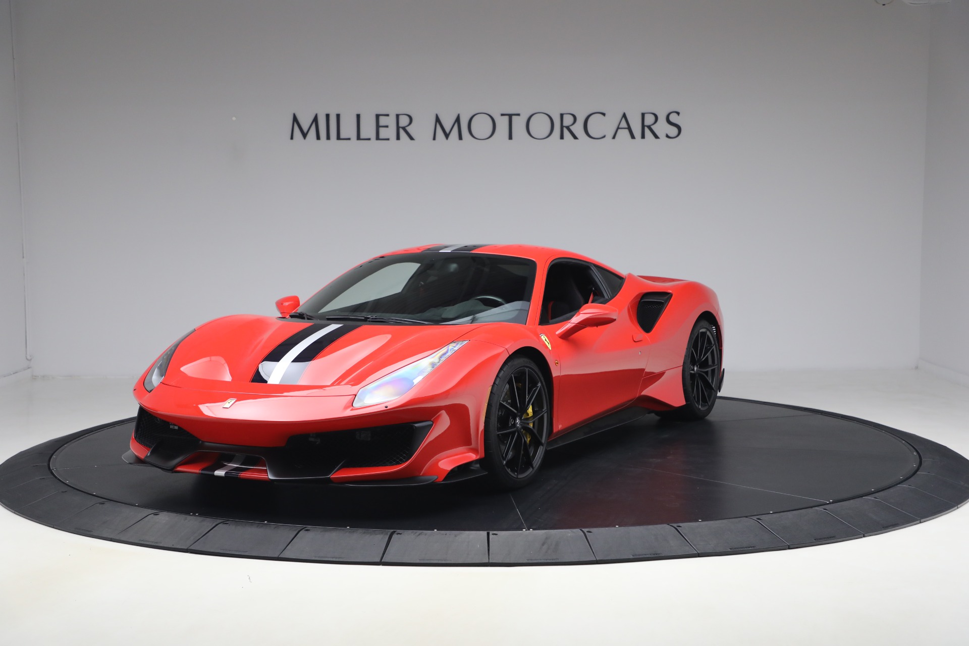 Used 2019 Ferrari 488 Pista for sale $899,900 at Miller Motorcars Aston Martin in Greenwich CT 06830 1