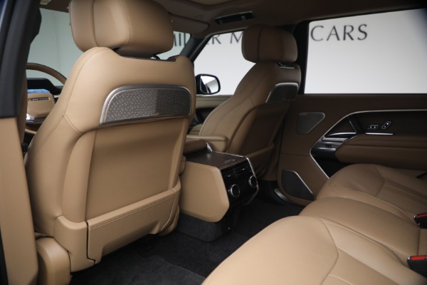Used 2025 Land Rover Range Rover P530 Autobiography LWB for sale $153,900 at Miller Motorcars Aston Martin in Greenwich CT 06830 17