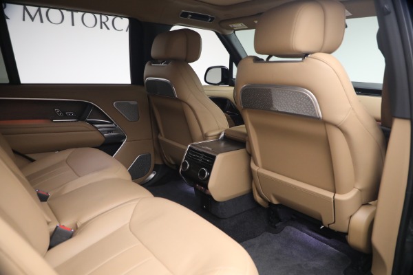 Used 2025 Land Rover Range Rover P530 Autobiography LWB for sale $153,900 at Miller Motorcars Aston Martin in Greenwich CT 06830 23