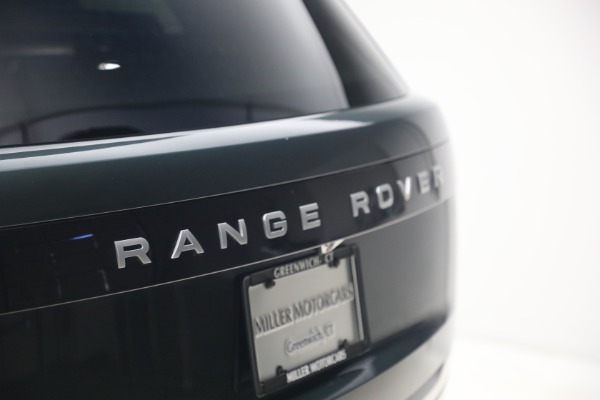 Used 2025 Land Rover Range Rover P530 Autobiography LWB for sale $153,900 at Miller Motorcars Aston Martin in Greenwich CT 06830 27