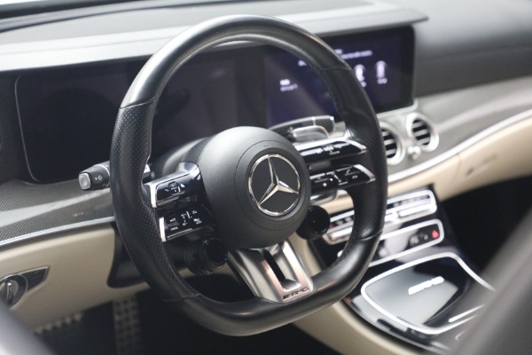 Used 2021 Mercedes-Benz E-Class AMG E 63 S for sale $82,900 at Miller Motorcars Aston Martin in Greenwich CT 06830 23