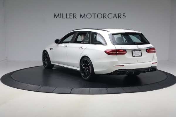 Used 2021 Mercedes-Benz E-Class AMG E 63 S for sale $82,900 at Miller Motorcars Aston Martin in Greenwich CT 06830 5