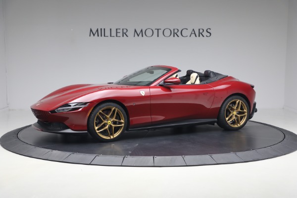 Used 2025 Ferrari Roma Spider for sale $317,900 at Miller Motorcars Aston Martin in Greenwich CT 06830 2