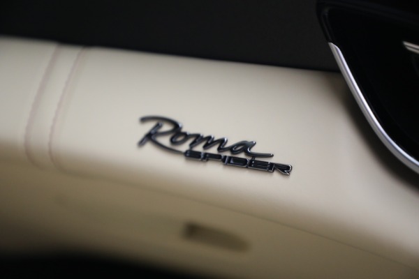 Used 2025 Ferrari Roma Spider for sale $317,900 at Miller Motorcars Aston Martin in Greenwich CT 06830 21