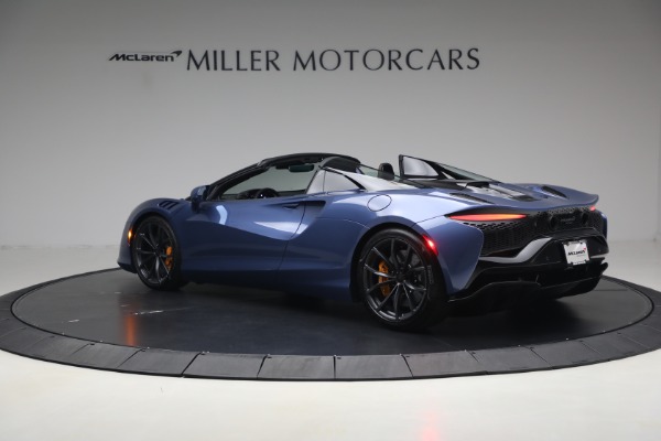 New 2026 McLaren Artura Spider Performance for sale $336,300 at Miller Motorcars Aston Martin in Greenwich CT 06830 4
