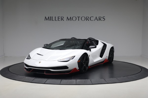 Used 2017 Lamborghini Centenario Roadster for sale $3,995,000 at Miller Motorcars Aston Martin in Greenwich CT 06830 1