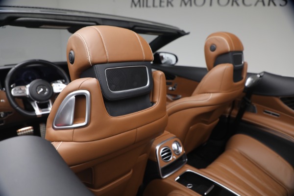 Used 2020 Mercedes-Benz S-Class AMG S 63 for sale $105,900 at Miller Motorcars Aston Martin in Greenwich CT 06830 21