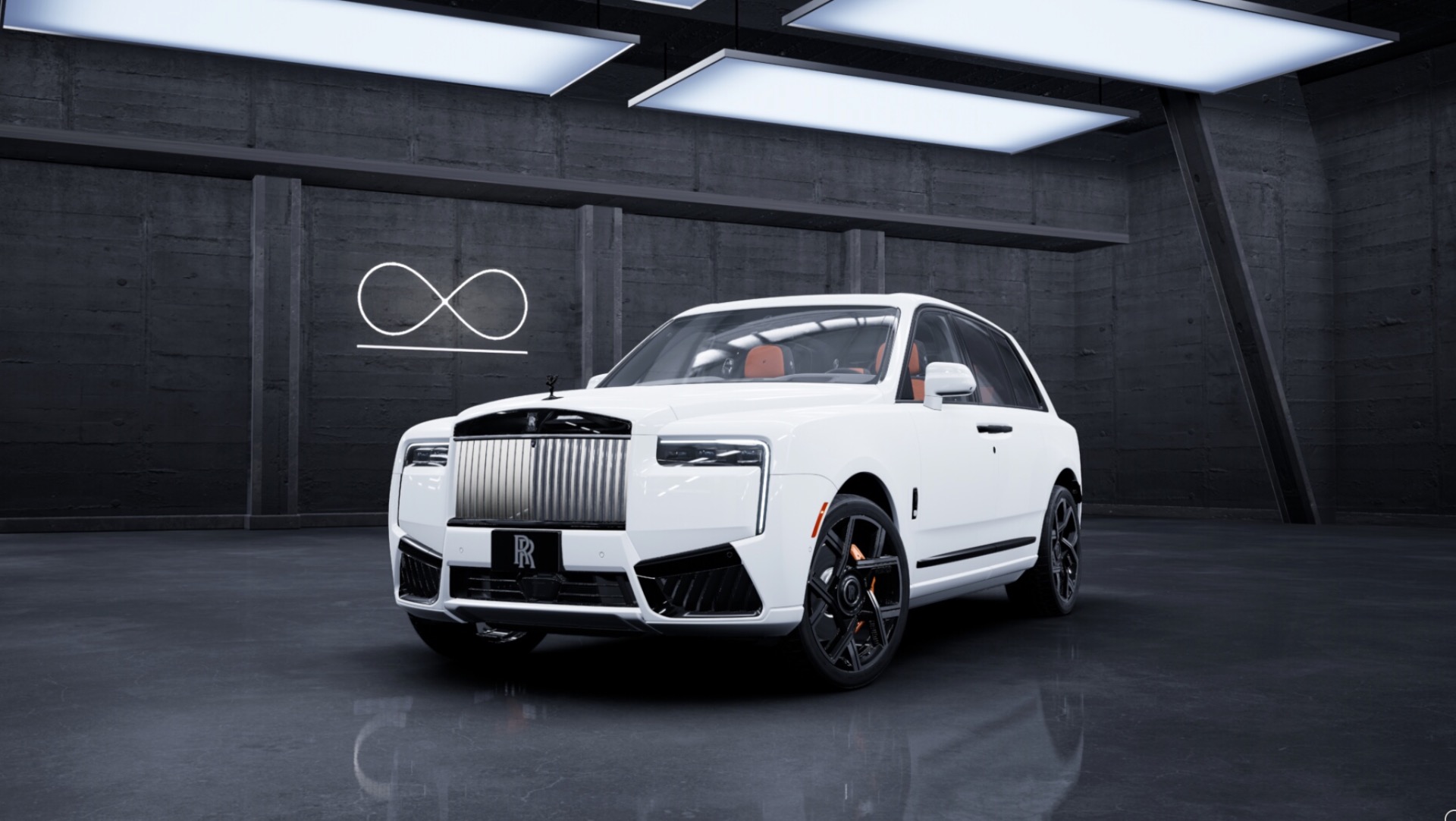 New 2027 Rolls-Royce Black Badge Cullinan for sale $573,500 at Miller Motorcars Aston Martin in Greenwich CT 06830 1