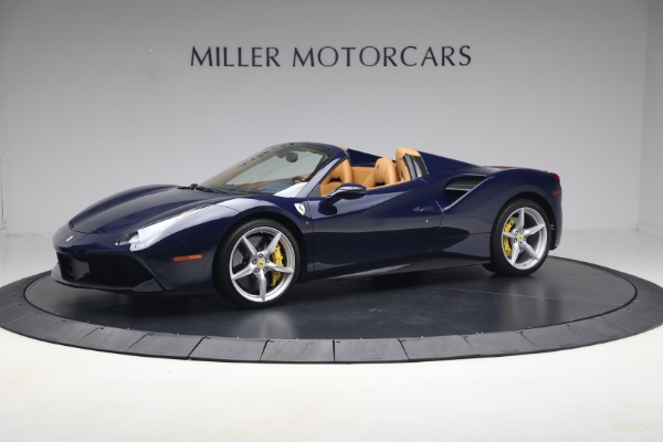 Used 2017 Ferrari 488 Spider for sale Call for price at Miller Motorcars Aston Martin in Greenwich CT 06830 2