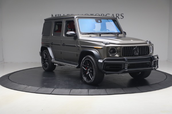 Used 2021 Mercedes-Benz G-Class AMG G 63 for sale $165,900 at Miller Motorcars Aston Martin in Greenwich CT 06830 11