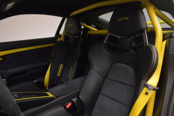 Used 2016 Porsche Cayman GT4 for sale Sold at Aston Martin of Greenwich in Greenwich CT 06830 15