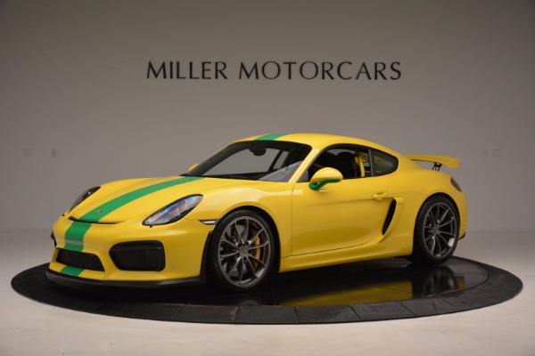 Used 2016 Porsche Cayman GT4 for sale Sold at Aston Martin of Greenwich in Greenwich CT 06830 2