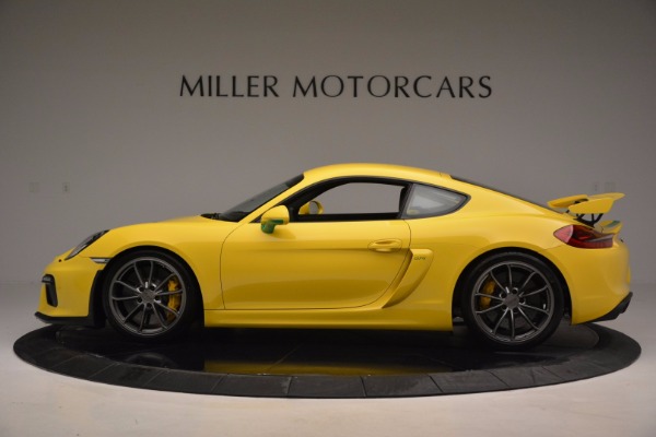 Used 2016 Porsche Cayman GT4 for sale Sold at Aston Martin of Greenwich in Greenwich CT 06830 3