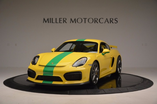 Used 2016 Porsche Cayman GT4 for sale Sold at Aston Martin of Greenwich in Greenwich CT 06830 1