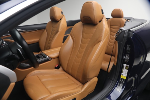 Used 2022 BMW 8 Series M850i xDrive for sale $64,900 at Miller Motorcars Aston Martin in Greenwich CT 06830 14