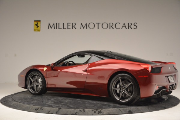 Used 2011 Ferrari 458 Italia for sale Sold at Aston Martin of Greenwich in Greenwich CT 06830 4