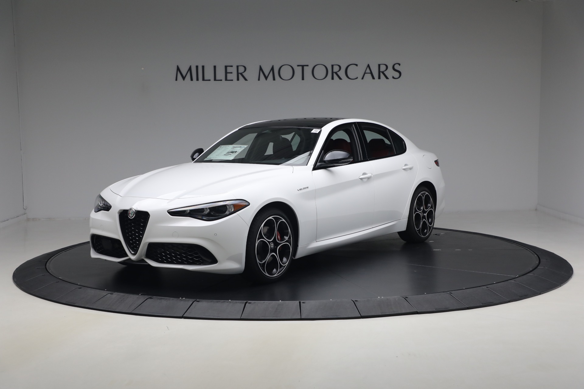 New 2026 Alfa Romeo Giulia Veloce for sale $55,870 at Miller Motorcars Aston Martin in Greenwich CT 06830 1