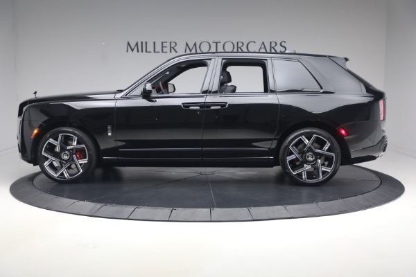 New 2027 Rolls-Royce Black Badge Cullinan for sale $569,350 at Miller Motorcars Aston Martin in Greenwich CT 06830 3
