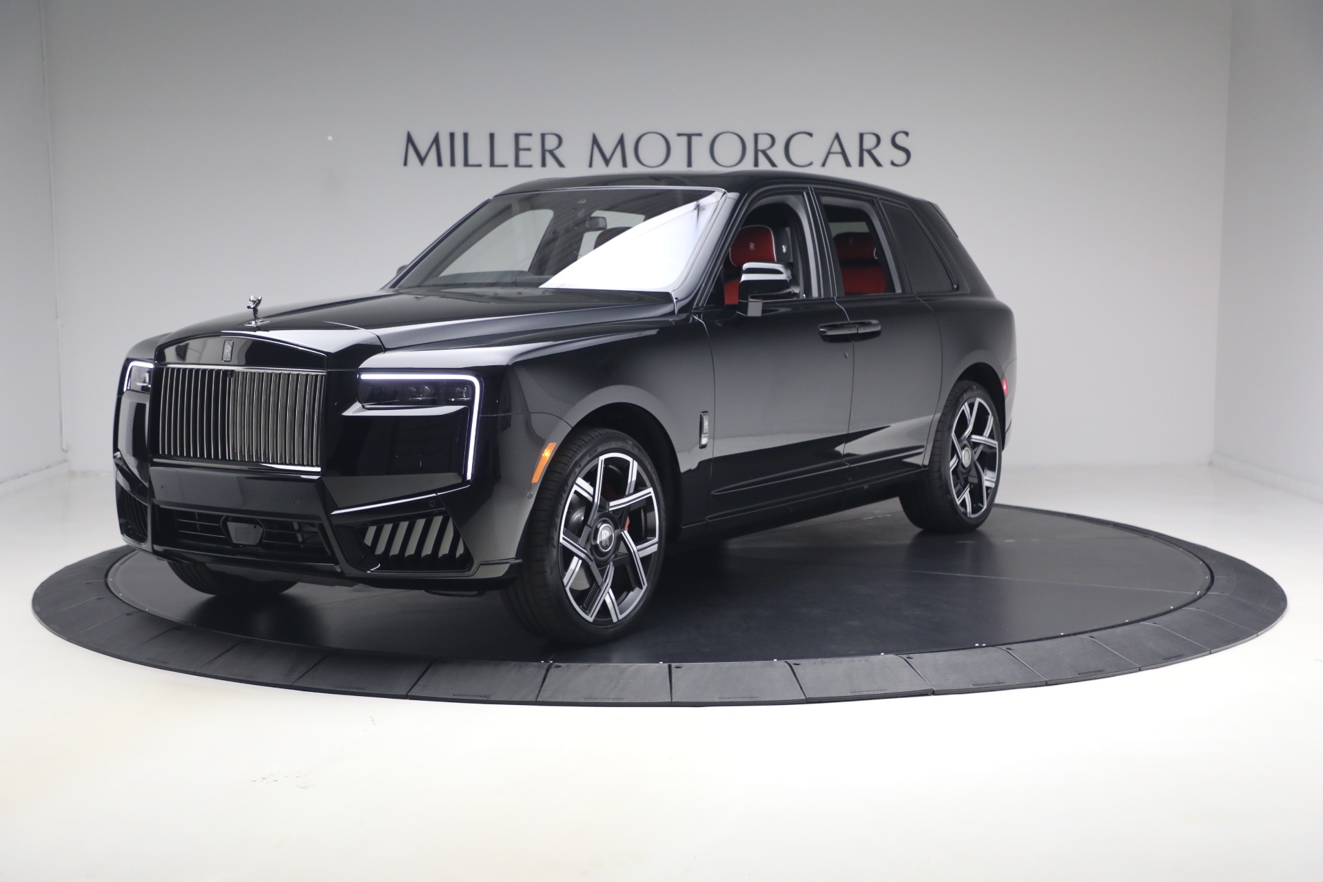 New 2027 Rolls-Royce Black Badge Cullinan for sale $569,350 at Miller Motorcars Aston Martin in Greenwich CT 06830 1