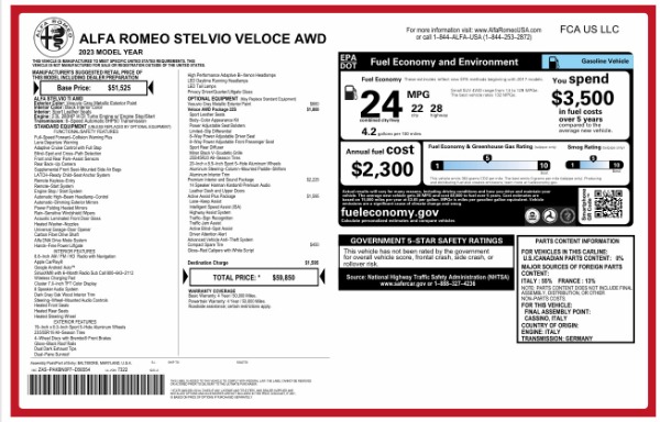 2023 Alfa Romeo Stelvio